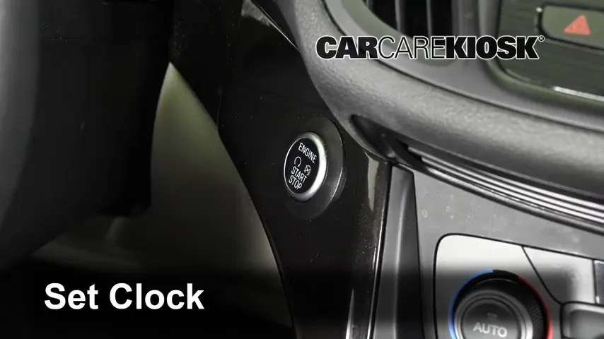 2018 Ford C-Max Hybrid Titanium 2.0L 4 Cyl. Clock